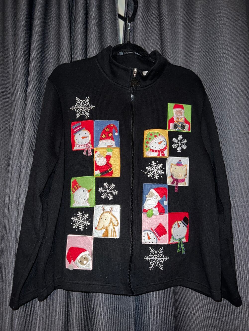 Ugly Christmas Sweater Xmas Cardigan Size XL